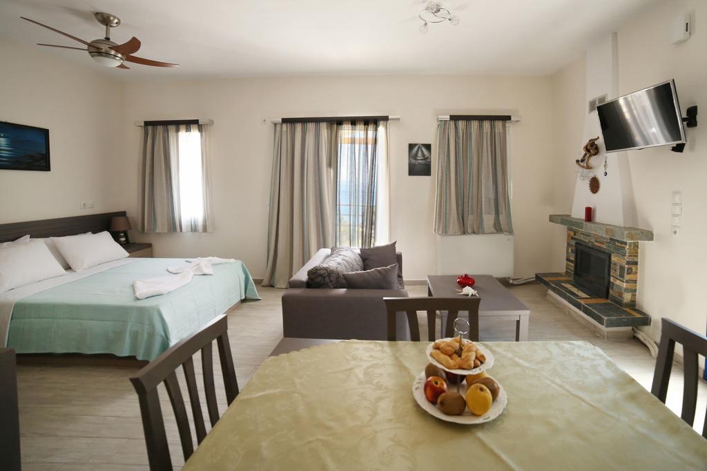 Blue Seaside Studios Fanari  Chambre photo